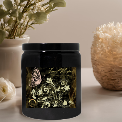 Forest Whisper Candle | Velvet Vanilla Glow | Luxe Ceramic - Image 10