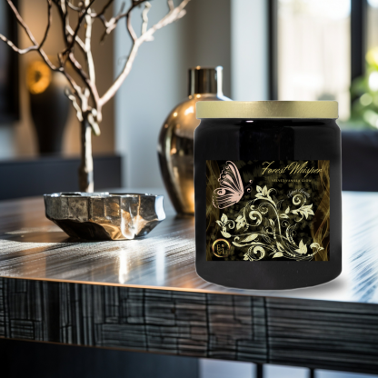 Forest Whisper Candle | Velvet Vanilla Glow | Luxe Ceramic - Image 9