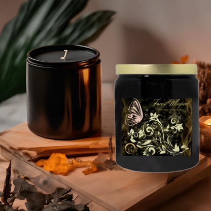 Forest Whisper Candle | Velvet Vanilla Glow | Luxe Ceramic - Image 5