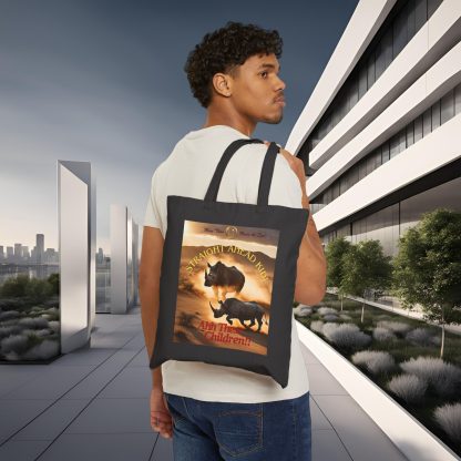 Wildlife Canvas Tote | Straight Ahead Kid | Cotton Tote Bag - Image 11