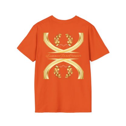 Orange Softstyle Tee | EssenceInnoCreate | Unisex Streetwear - Image 3