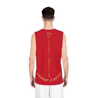 Seek More Dominance X | EI Sports Basketball Jersey | Dark Red - Image 4