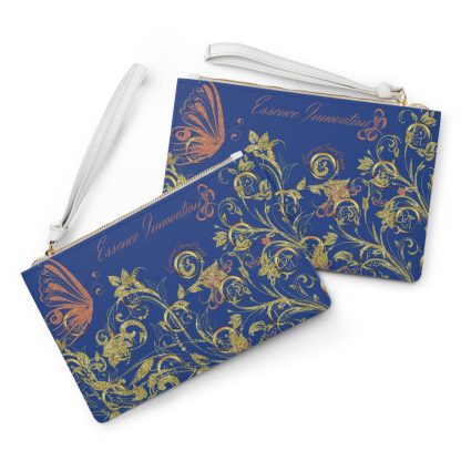 Dark Blue Clutch Bag | EssenceInnoCreate | Bold Accessories - Image 3