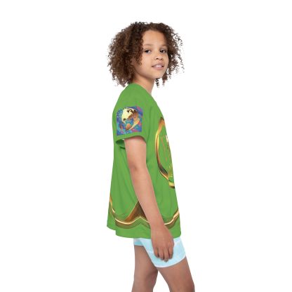 Essence Elite Youth XLIV | Elite Sports Jersey | Girls Green - Image 6