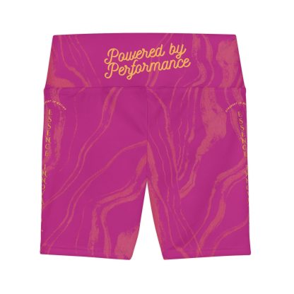 Seek More WSS XVIII | EI Sports Workout Shorts Striped | Pink - Image 2