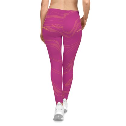 Seek More Premium S XVIII | EI Sports Leggings | Pink - Image 4