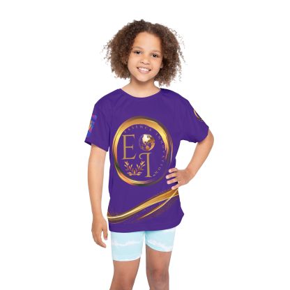 Essence Elite Youth XLVII | Elite Sports Jersey | Girls Purple - Image 3