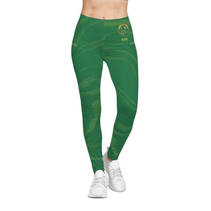 Seek More Premium S XII | EI Sports Leggings | Dark Green - Image 3