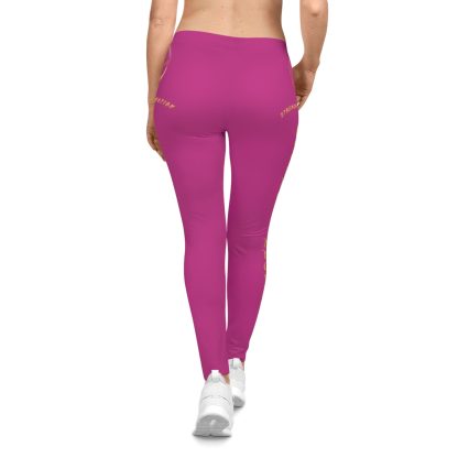 Seek More Premium XVIII | EI Sports Leggings | Pink - Image 4