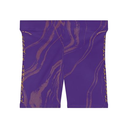 Seek More BSS XVI | EI Sports Biker Shorts | Purple - Image 2