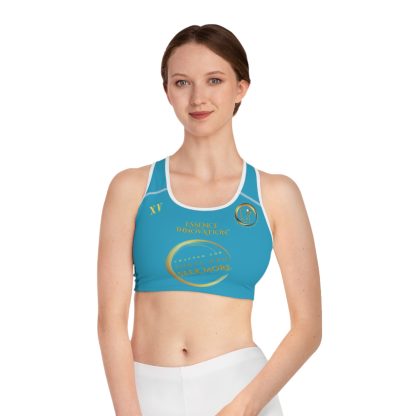 Seek More SB XV | EI Sports Bra | Turquoise - Image 3