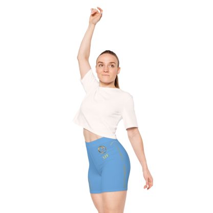 Seek More BS XIV | EI Sports Biker Shorts | Light Blue - Image 7