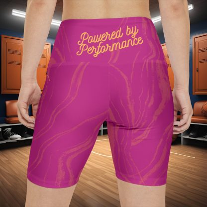 Seek More WSS XVIII | EI Sports Workout Shorts Striped | Pink - Image 4