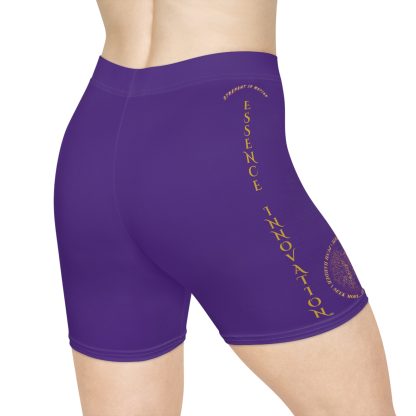 Seek More BS XVI | EI Sports Biker Shorts | Purple - Image 4