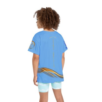 Essence Elite Youth XLV | Elite Sports Jersey | Girls Light Blue - Image 4