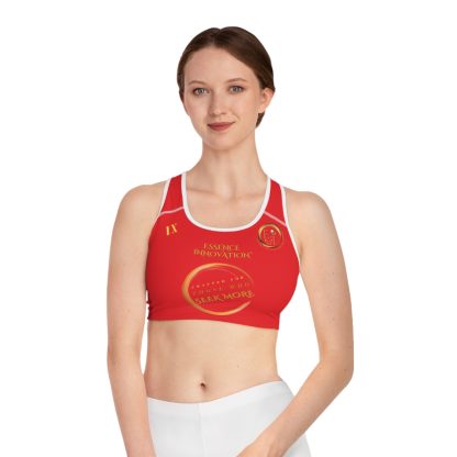 Seek More SB IX | EI Sports Bra | Red - Image 3