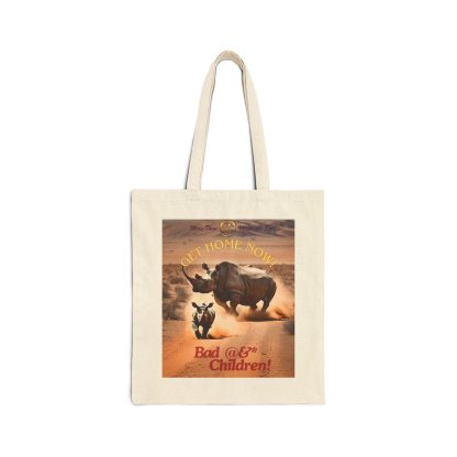 Humorous Canvas Tote Bag | Get Home Now | Cotton Tote Bag