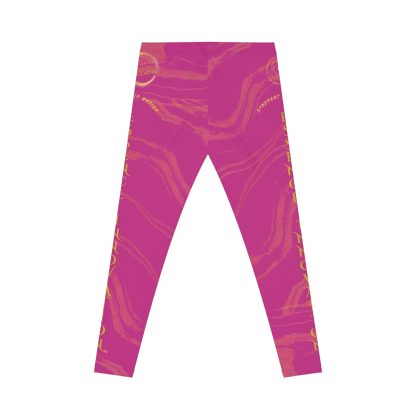 Seek More Premium S XVIII | EI Sports Leggings | Pink - Image 2