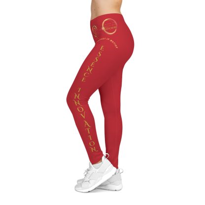 Seek More Premium X | EI Sports Leggings | Dark Red - Image 6