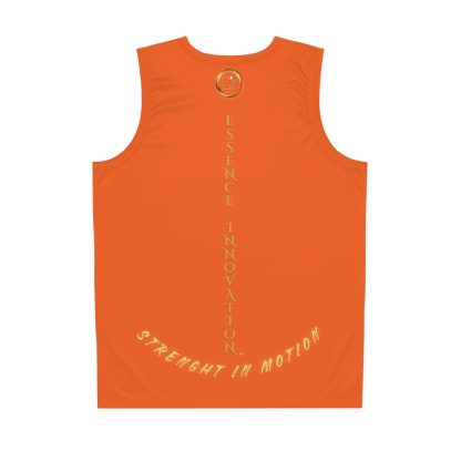 Seek More Dominance XI | EI Sports Basketball Jersey | Orange - Image 2