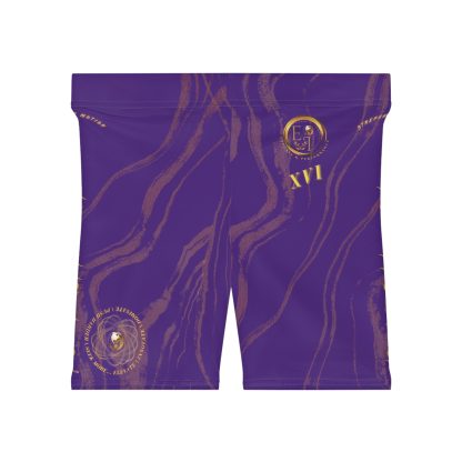 Seek More BSS XVI | EI Sports Biker Shorts | Purple