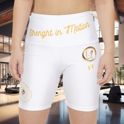 Seek More WS VI | EI Sports Workout Shorts | White - Image 3