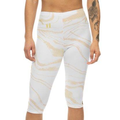 Seek More CLS VI | Capri Leggings | EI Sports | White - Image 3