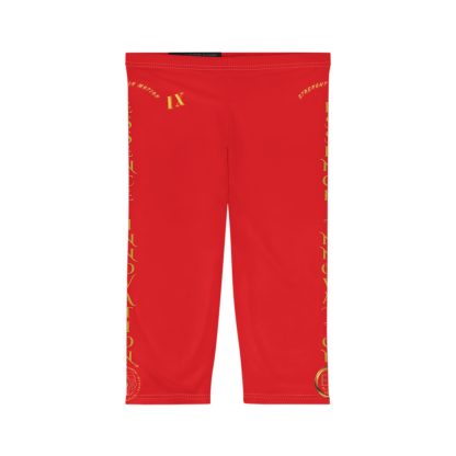 Seek More CL IX | Capri Leggings | EI Sports | Red