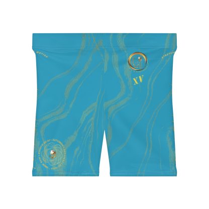 Seek More BSS XV | EI Sports Biker Shorts | Turquoise