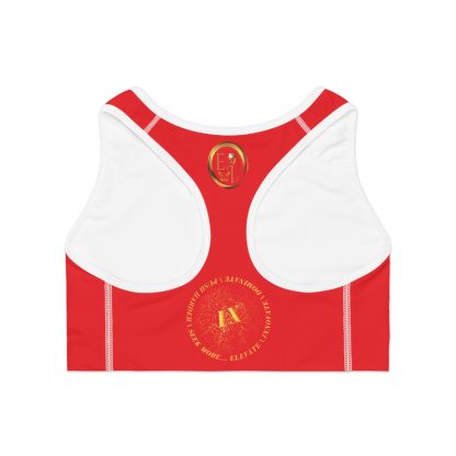 Seek More SB IX | EI Sports Bra | Red - Image 2