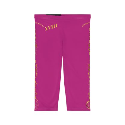 Seek More CL XVIII | Capri Leggings | EI Sports | Dark Pink