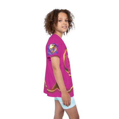 Essence Elite Youth XLIX | Elite Sports Jersey | Girls Pink - Image 6