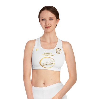 Seek More SB VI | EI Sports Bra | White - Image 3