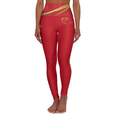 Seek More Luxe X | EI Sports HW Leggings | Dark Red