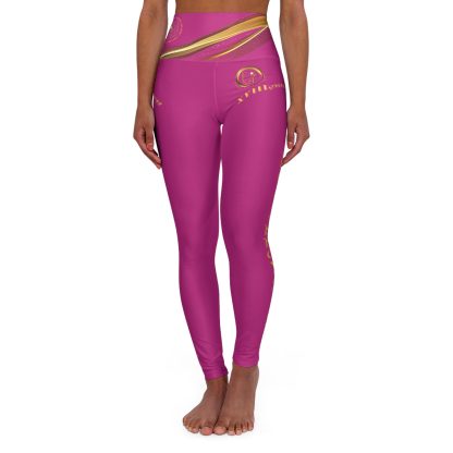 Seek More Luxe XVIII | EI Sports HW Leggings | Dark Pink