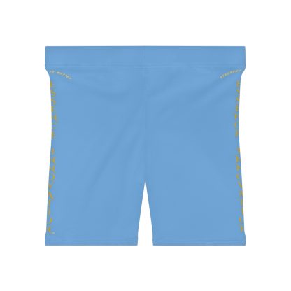 Seek More BS XIV | EI Sports Biker Shorts | Light Blue - Image 2