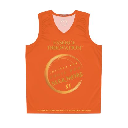 Seek More Dominance XI | EI Sports Basketball Jersey | Orange