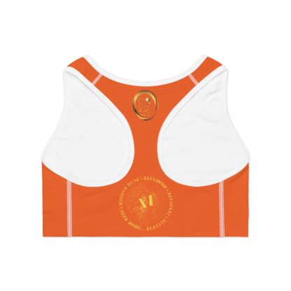 Seek More SB XI | EI Sports Bra | Orange - Image 2