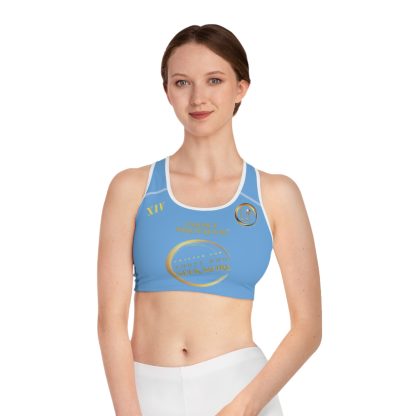 Seek More SB XIV | EI Sports Bra | Light Blue - Image 3