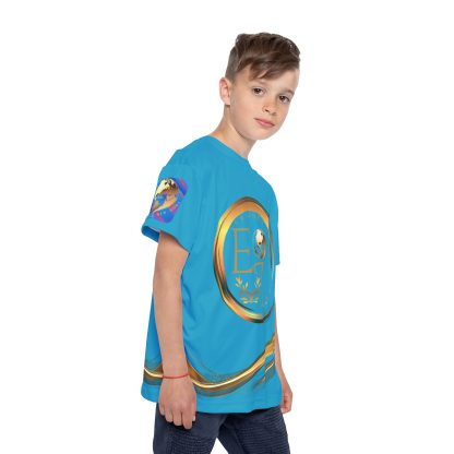 Essence Elite Youth LIX | Elite Sports Jersey | Boys Turquoise - Image 6