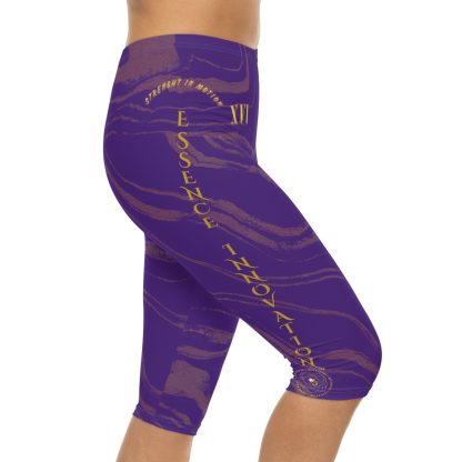 Seek More CLS XVI | Capri Leggings | EI Sports | Purple - Image 5