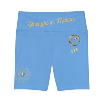 Seek More WS XIV | EI Sports Workout Shorts | Light Blue