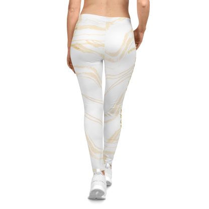 Seek More Premium S VI | EI Sports Leggings | White - Image 4