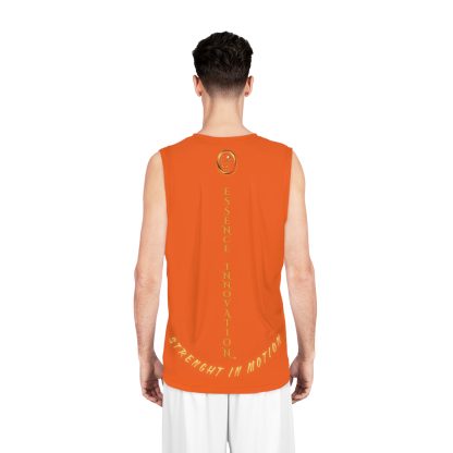 Seek More Dominance XI | EI Sports Basketball Jersey | Orange - Image 4