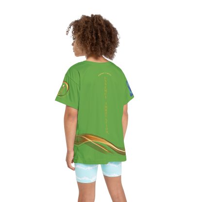 Essence Elite Youth XLIV | Elite Sports Jersey | Girls Green - Image 4