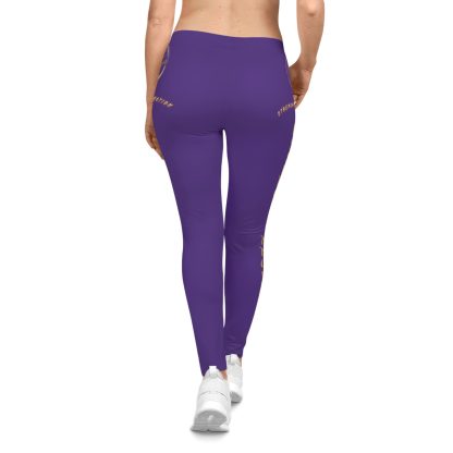 Seek More Premium XVI | EI Sports Leggings | Purple - Image 4