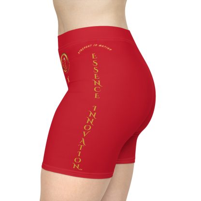 Seek More BS X | EI Sports Biker Shorts | Dark Red - Image 6