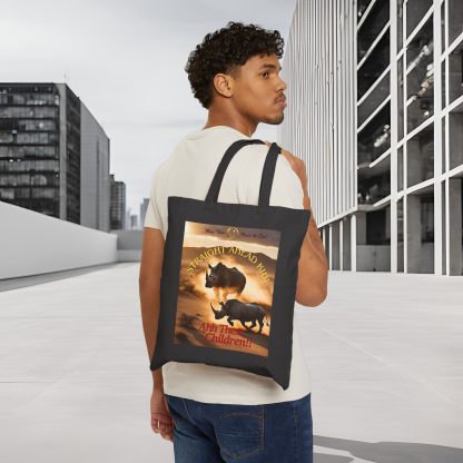 Wildlife Canvas Tote | Straight Ahead Kid | Cotton Tote Bag - Image 12