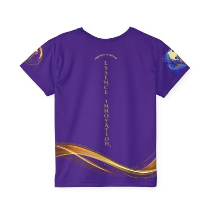 Essence Elite Youth XLVII | Elite Sports Jersey | Girls Purple - Image 2