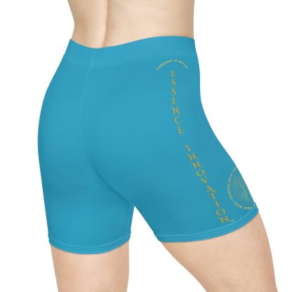 Seek More BS XV | EI Sports Biker Shorts | Turquoise - Image 4